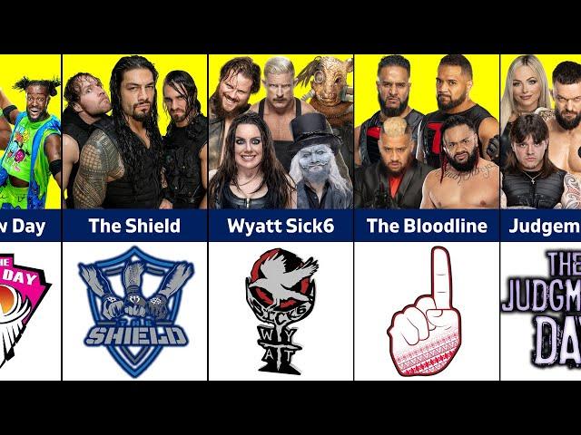 WWE Stables and Their Logos