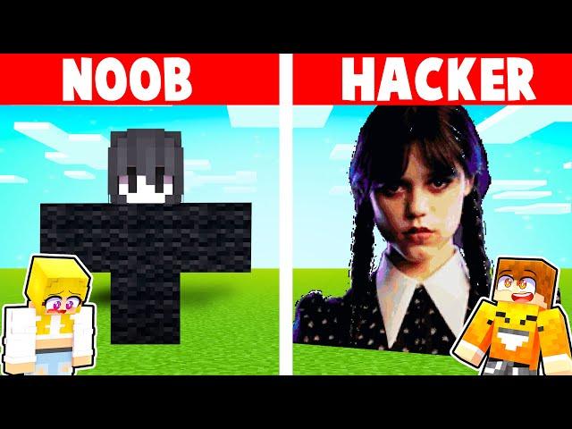 NOOB vs HACKER: Oszukuje w Konkursie Budowania w Minecraft! Wednesday