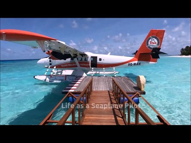 Life as a Seaplane Pilot Trans Maldivian Airways Gopro Pov HD