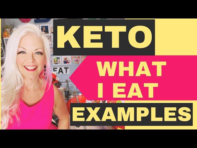 Examples of What I Eat on Keto