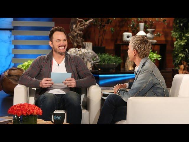 Chris Pratt Plays 'Speak Out'