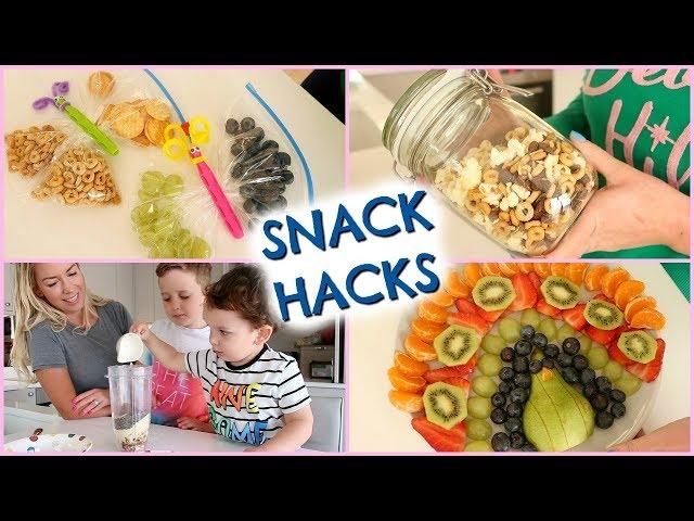 SNACK HACKS  |  SNACK IDEAS FOR KIDS  |  EMILY NORRIS