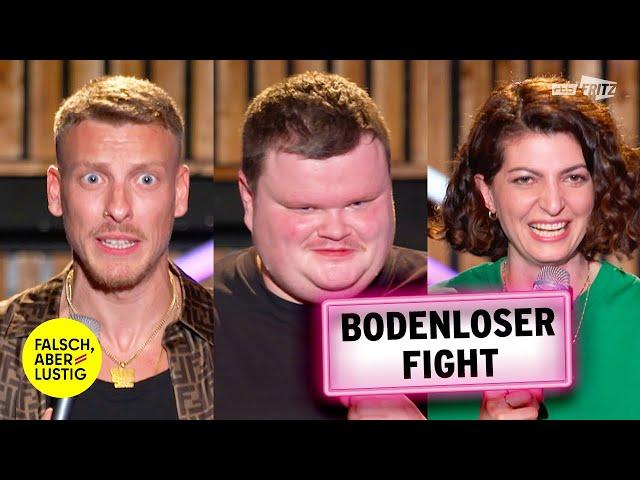 Felix Lobrecht vs. Fabian Rashagai vs. Filiz Tasdan vs. Moritz Neumeier | falsch, aber lustig