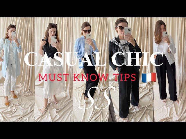 How to Build a Casual Chic Capsule Summer Wardrobe | French Summer Capsule Wardrobe | Must Know Tips