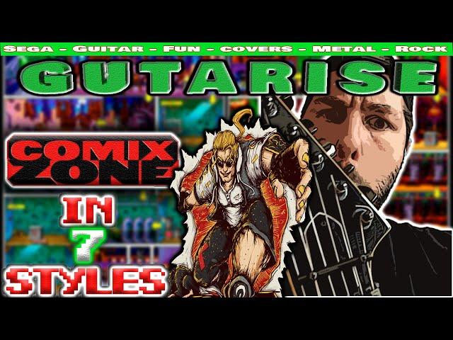 Comix Zone In 7 Rock / Metal Styles