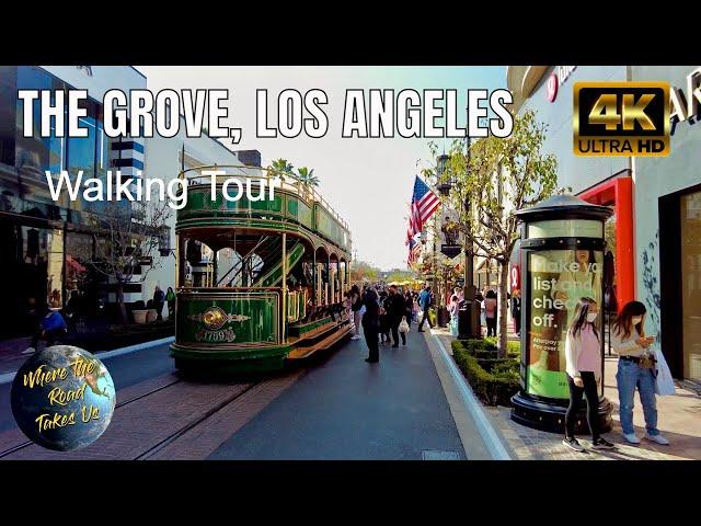 [4K] The Grove, Los Angeles Walking Tour