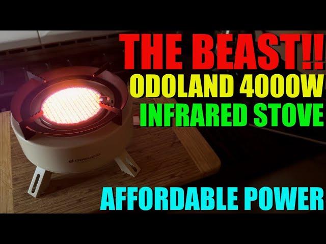 THE BEAST!! - Odoland 4000W Infrared Stove