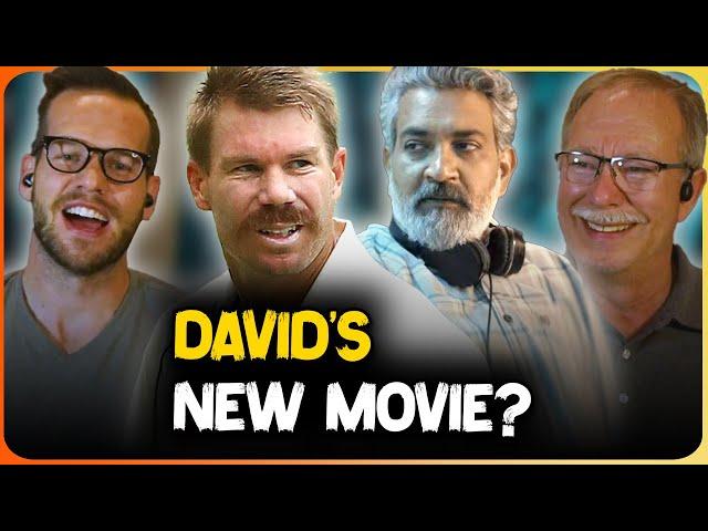 David Warner with SS RajaMouli | New Ad Reaction |