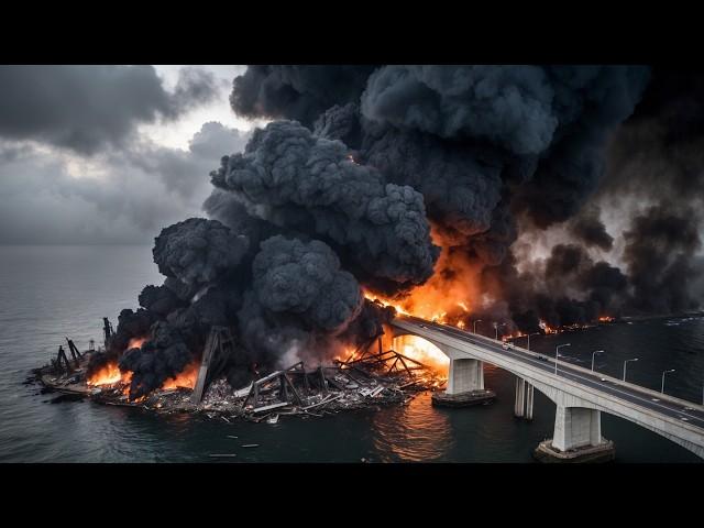 TRUMP'S ORDER? Crimean bridge may be DEMOLISHED in the next few MINUTES by Ukrainian ATACMS attack!