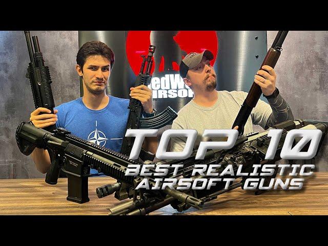 Top 10 Best Realistic Airsoft Guns: Ultimate Guide | RedWolf Airsoft RWTV