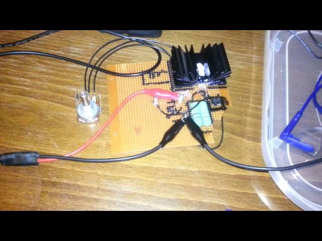 Voltage and current regulator static setup