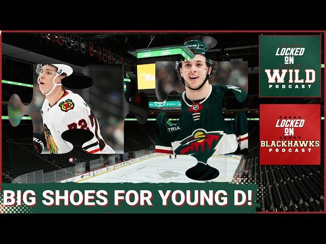 Wild and Blackhawks Have High Hopes for Young Defensemen! #minnesotawild #chicagoblackhawks