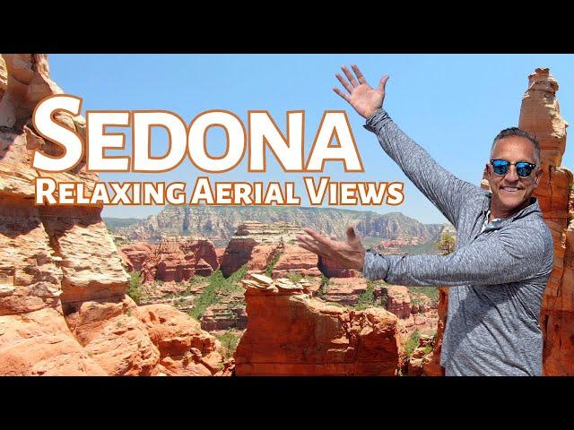 Sedona Serenity: Awe-inspiring Aerials Unveil Stunning Red Rock Country