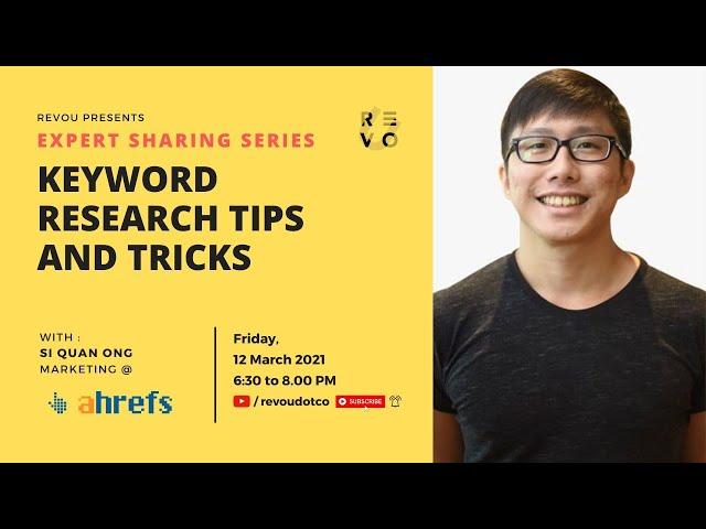 Keyword Research Tips and Tricks | Expert Sharing Session #27