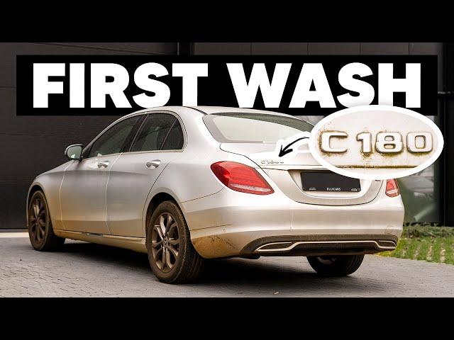 First Wash in 1 Year Mercedes C Class - Auto Detailing