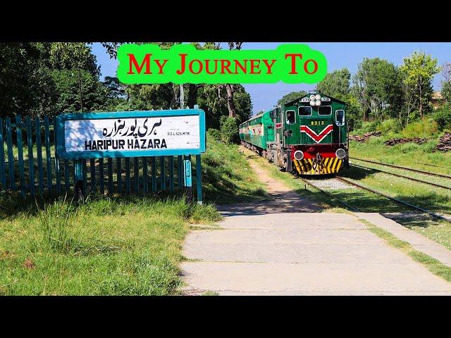 Hazara Express In Its Home City VLOG | Haripur Hazara Railfanning