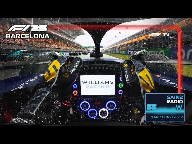 ULTRA IMMERSIVE Formula 1 2025 Spanish GP Carlos Sainz