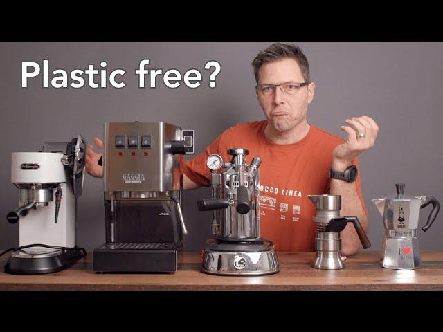 Worried about Plastic? Which Espresso Machines use the Least Plastic