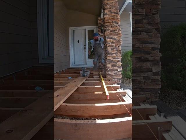 Deck part 2 #decking #deckbuilding #deckinstallation