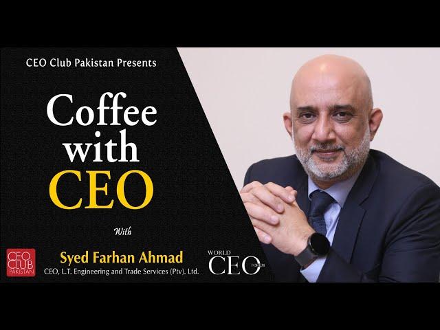 Coffee With CEO | Syed Farhan | LT Engineering & Trade Services (Pvt.) Ltd | Pioneer in FIber Optics