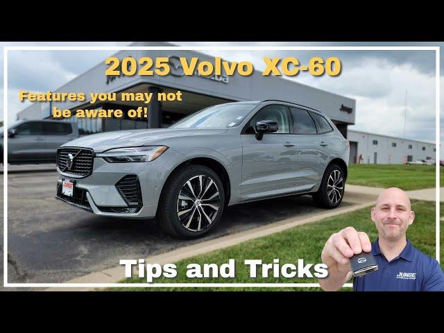 2025 Volvo XC60 Tips and Tricks | Hidden Features that the salesperson may forget to share