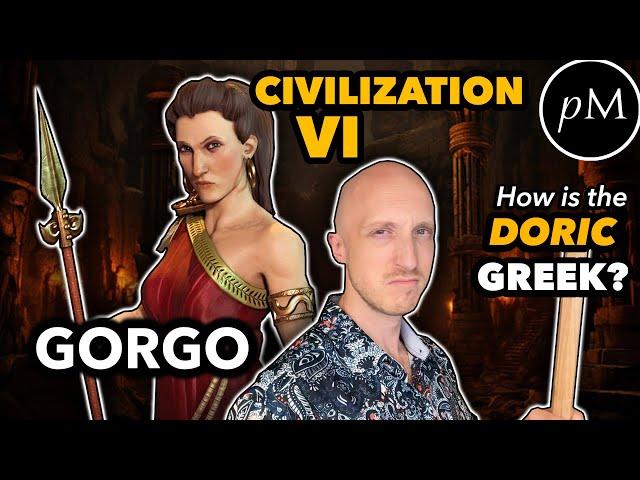 Gorgo's DORIC Greek in Civilization VI - How is the Spartan Pronunciation?