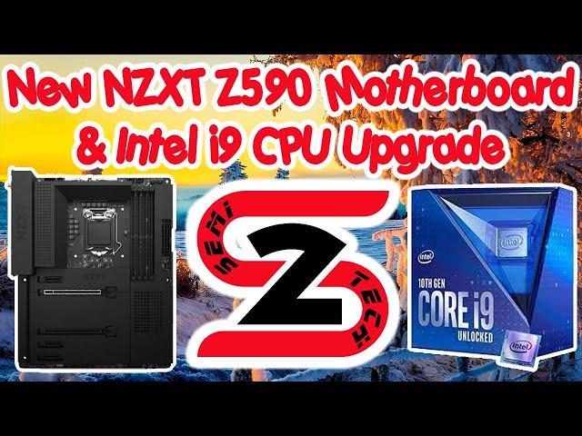 My New NZXT Z590 Motherboard & Intel i9 CPU Upgrade