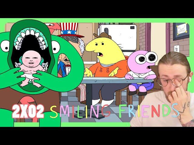 MR. FROG FOR PRESIDENT! -  Smiling Friends 2X02 - 'Mr. Presiden' Reaction