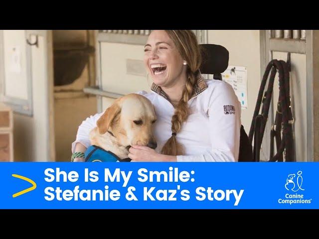 She Is My Smile - Lifelong Impact of Service Dog Kaz | Canine Companions