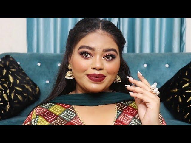Mehandi Function Makeup Look / Prachi Kalgutkar