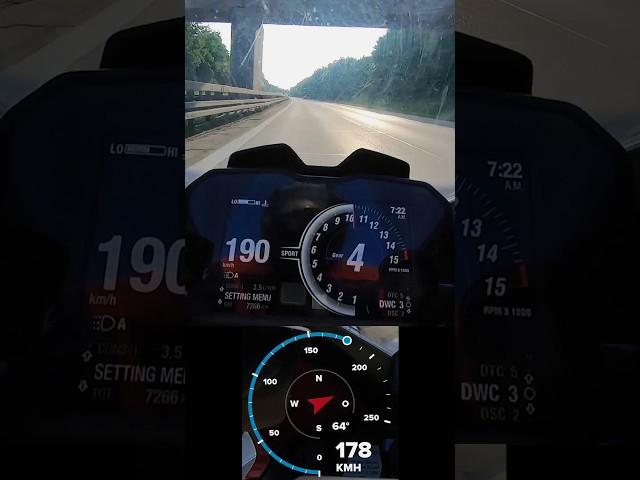 Ducati Panigale V4 GPS ACCELERATION 100-200km/h #shorts