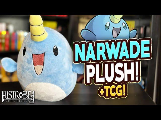 The Norcloh Region's Narwade is now a PLUSH!   +Histrobea Chronicles TCG BOOSTER PACKS!