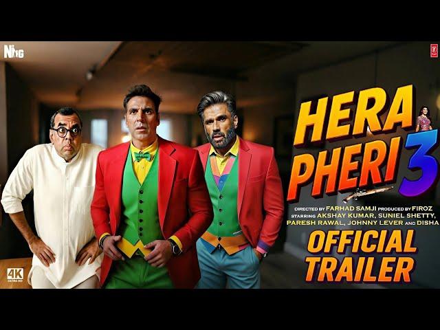 HERA PHERI 3 : Trailer | Akshay Kumar | Paresh Rawal | Sunil Shetty | Hera pheri 3 movie trailer