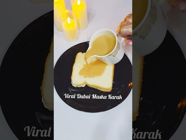 Viral Dubai Maska Karak |  Dubai's Viral Karak Cheese Toast #dubai #karak #viral #shorts #trending