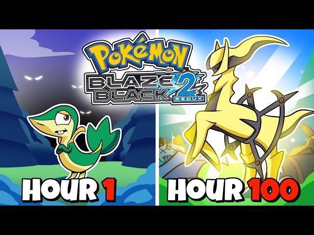 I Played Pokemon Blaze Black 2 for 100 Hours... Here's What Happened!