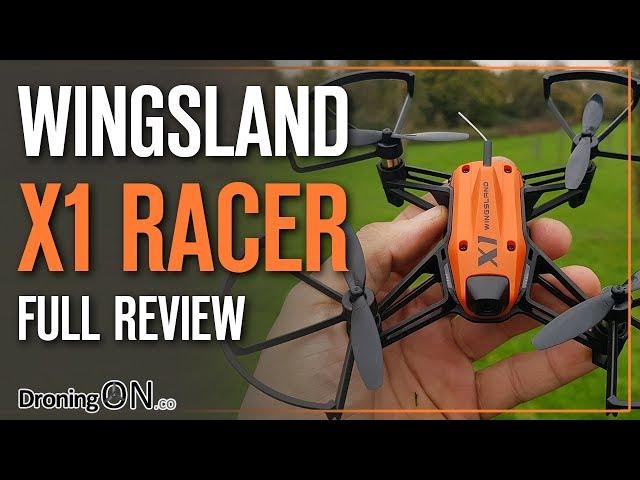 DroningON | Wingsland X1 FPV Racing Drone Review, Unboxing & Flight Test