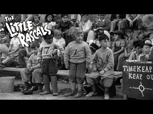 The Pig Skin Palooka | Little Rascals Shorts | FULL EPISODE | Football Game