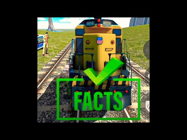 New Train Cheat Code In Indian Bike Driving 3D  | Myth Or Fact Trying To This Game | #shorts