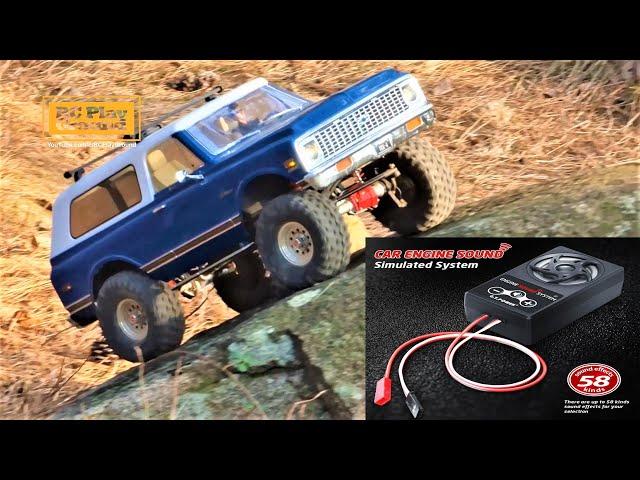 GT Power Engine Sound System - Traxxas TRX4 K5 Blazer