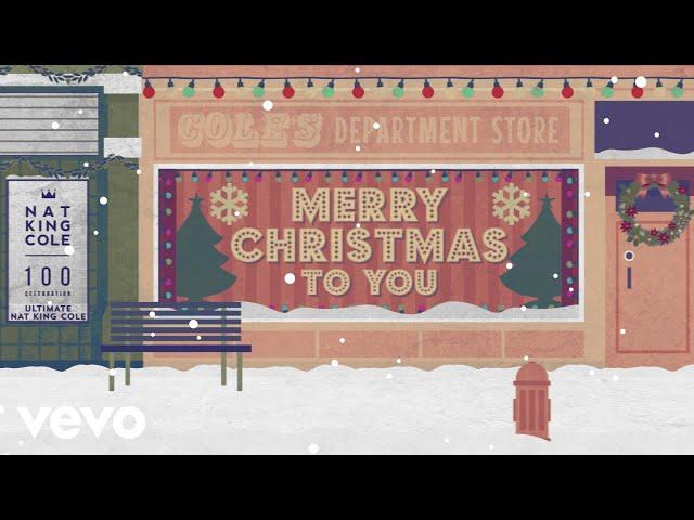Nat King Cole - The Christmas Song (Merry Christmas To You) (Lyric Video)