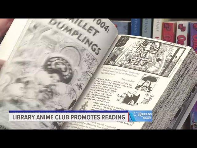 Library anime club promotes reading