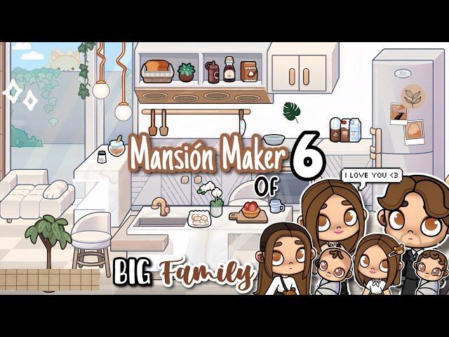 Aesthetic MANSION HOUSE MAKER for BIG FAMILY of 6AVATAR WORLD House Ideas [House Design] Makeover