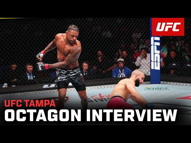 Michael Johnson Octagon Interview | UFC Tampa