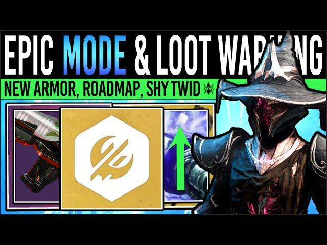 Destiny 2: NEW EPIC DUNGEON & LOOT WARNING! Renegades Change, Final Chance DROP, New Armor & TWID