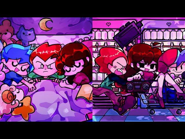 The WHOLESOME Trio 14! (Friday Night Funkin' Comic Dub Compilation)