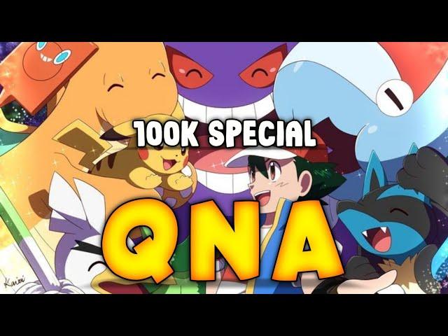 100K Special QNA  1Lakh Subscribers Special QNA @pokestary #qna #pokemon #pokestary