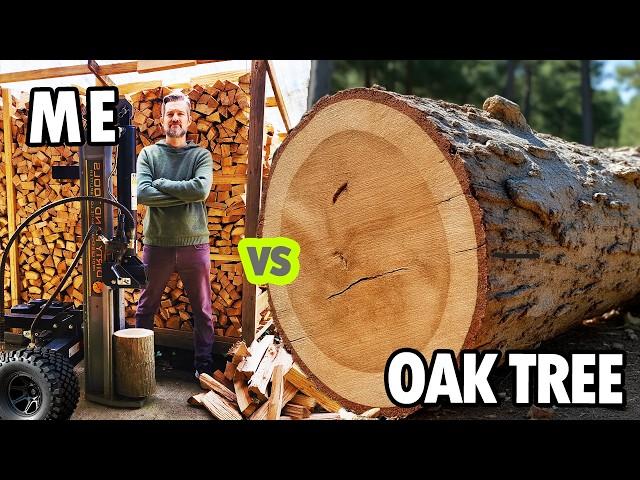 Red Oak Firewood: Pushing the limits of my machines!