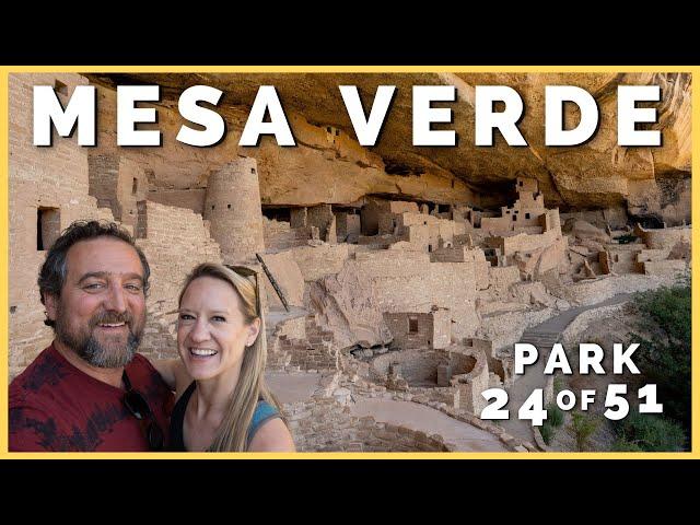 🪜🪨 Discover Mesa Verde Cliff Palace, Ancestral Pueblo Cliff Dwellings | 51 Parks with the Newstates