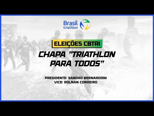 Eleições Cbtri - Entrevista Chapa “Triathlon para todos”