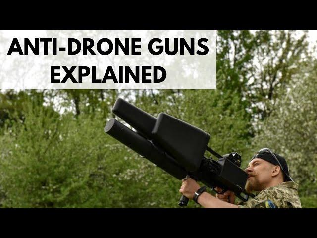 How do Anti-Drone guns work?